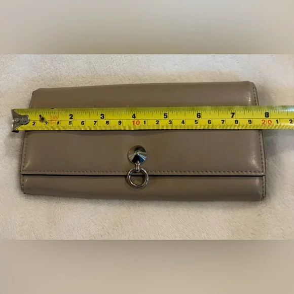 Fendi Taupe Leather Wallet - Picture 3 of 12